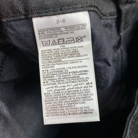 old navy forever fit 36 black jack raw hem Skinny Jeans - Picture 10 of 12